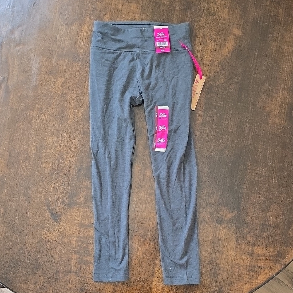 Justice Gray Leggings Stretchy Athletic Bottoms